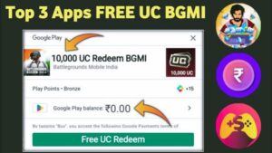 BGMI Free UC Best Free Apps to Earn UC in 2025